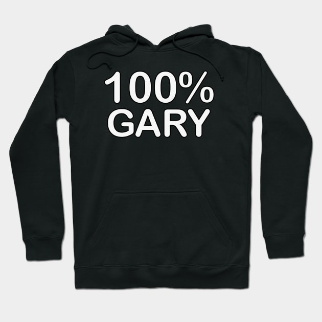Gary Name, fathers day gifts from wife and daughter. Hoodie by BlackCricketdesign